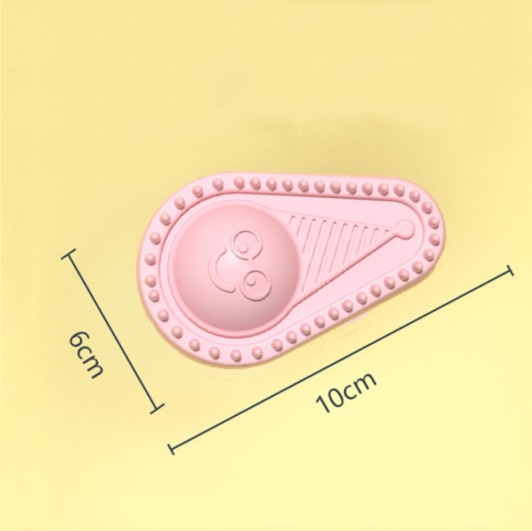 TPR Avocado Shaped Tooth Cleaning Dog Toy, Gentleman Blue, Cherry Pink, Green