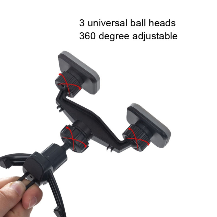 SUMITAP STH-S44Y Car Mobile Phone Double Head Magnetic Stand, STH-S44Y Black, STH-S44Y Blue, STH-S44Y Gray