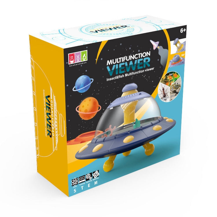 CY871869 Multifunctional UFO Biological Observer Science Education Early Education Toy, UFO biological observer