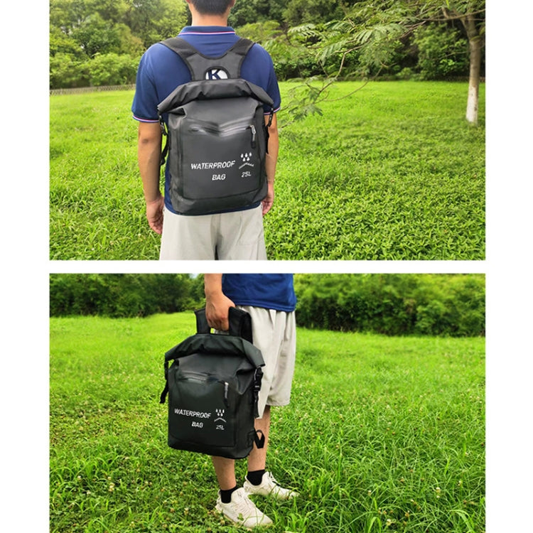 25L Outdoor Swimming Upstream Waterproof Bag Beach Bag, 25L