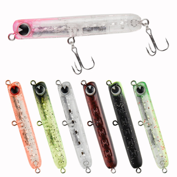 2pcs 4.8g 60mm Microbacter Pencil Top Horse Mouth Lure Bait Bionic Bait, 2pcs C, 2pcs D, 2pcs E, 2pcs F, 2pcs G, 2pcs H, 2pcs I, 2pcs A, 2pcs B