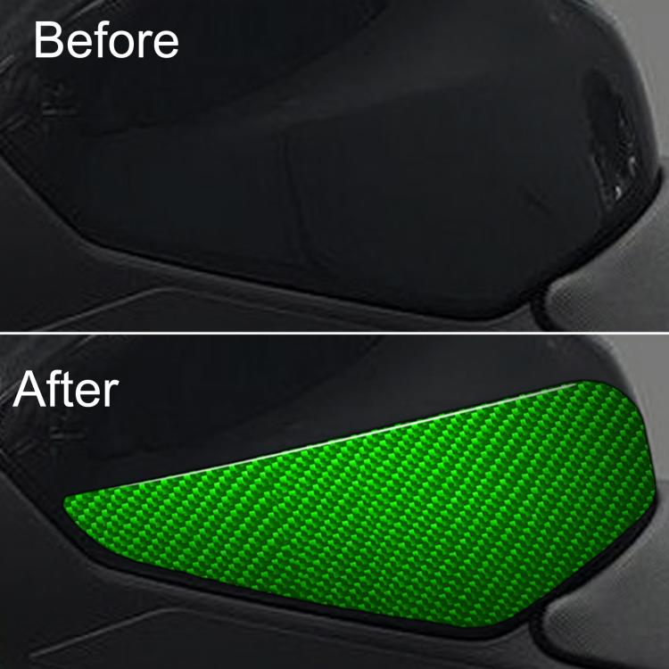 For 2019-2023 Kawasaki Ninja 400 2pcs /Set Steering Wheel Side Stickers