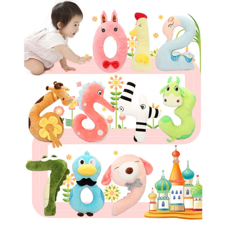Number Plush Doll Toys Soft Pillow For Kids Children, Number 0, Number 9, Number 7, Number 6, Number 5, Number 4, Number 3, Number 2, Number 1