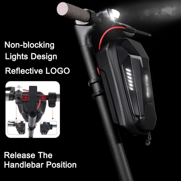 WILD MAN ES8X Electric Scooter Bicycle Fast Disassembly Hanging Bag EVA Hard Shell Bag, Fast Disassembly 2L, Fast Disassembly 3L, Fast Disassembly 4L