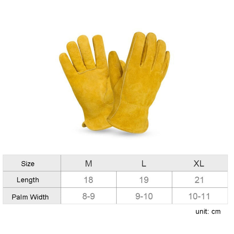 A2421 Cowhide High Temperature Welding Gloves Insulated Aluminum Foil Anti-Heat Gloves, A2421 M, A2421 L, A2421 XL