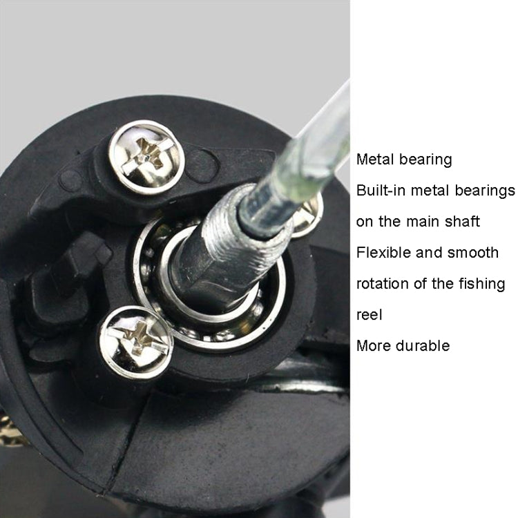 YUMOSHI JL200 Fishing Reel Without Line Plating Head Metal Movement Spinning Reel, Without Line (Electroplated Yellow), Without Line (Electroplated Silver), Without Line (Injection Black), Without Line (Electroplated Red)...