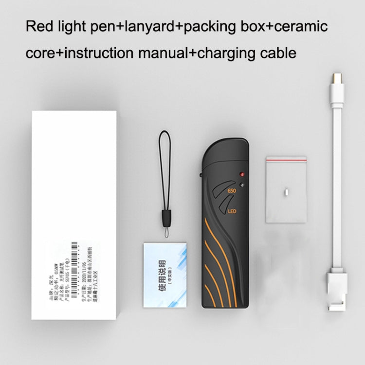 TL-B3-L15 10KM-15KM Mini Rechargeable Fiber Optical Red Light Sources Test Pen Clamshell Light Pen, 10KM-15KM