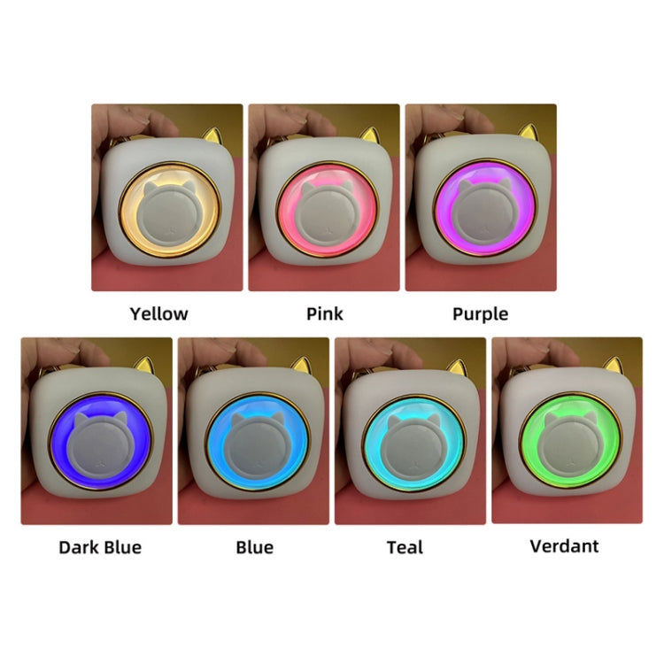 C23 Seven Colors Atmosphere Breathing Light Wireless Thermal Printer, C23 White+5 Rolls Thermal Paper, C23 White+3 Rolls Color Paper, C23 Blue+5 Rolls Thermal Paper, C23 Blue+3 Rolls Color Paper, C23 Blue Standard