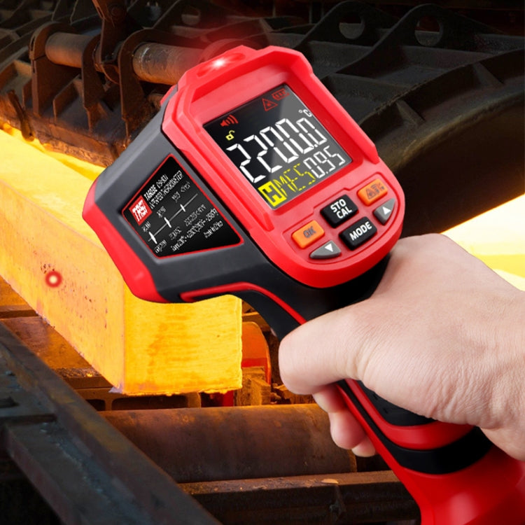 Color Screen Infrared Thermometer Industrial Electronic Thermometer, TASI TA603A -32-1080 degrees Celsius, TASI TA603B -32-1380 degrees Celsius, TASI TA603C -32-1680 degrees Celsius, TASI TA603D -32-1880 degrees Celsius