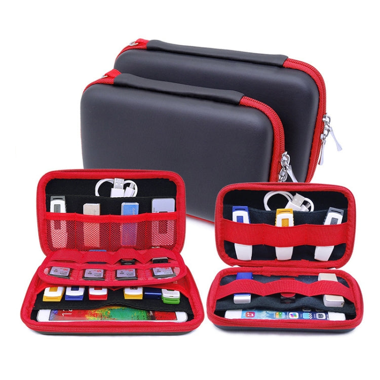 2.5 inch EVA Mobile Hard Disk Power Pack Mobile Phone U Drive Storage Bag, GH1317 Small, GH1318 Large