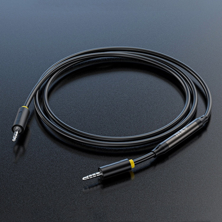 JINGHUA 3.5mm Cable Audio Conversion Microphone Two-way Transcriber, 1m