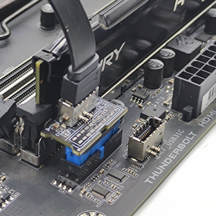 USB 3.0 19PIN Header to Type-E Front A-Key Interface Extend USB Ports to PC, USB 3.0 19PIN Outward, USB 3.0 19PIN Up-high, USB 3.0 19PIN Upward
