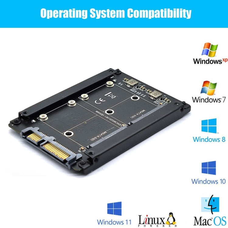 MSATA To SATA3 Transfer Card SSD Solid State Drive To 6G Interface Conversion Card, MSATA To SATA3