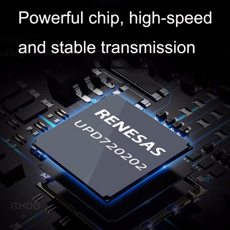 Mini PCI-E To USB3.2 GEN1 Front 19Pin 2 Ports Transfer Card Supports Half High, SATA, S 4PIN Electric Point