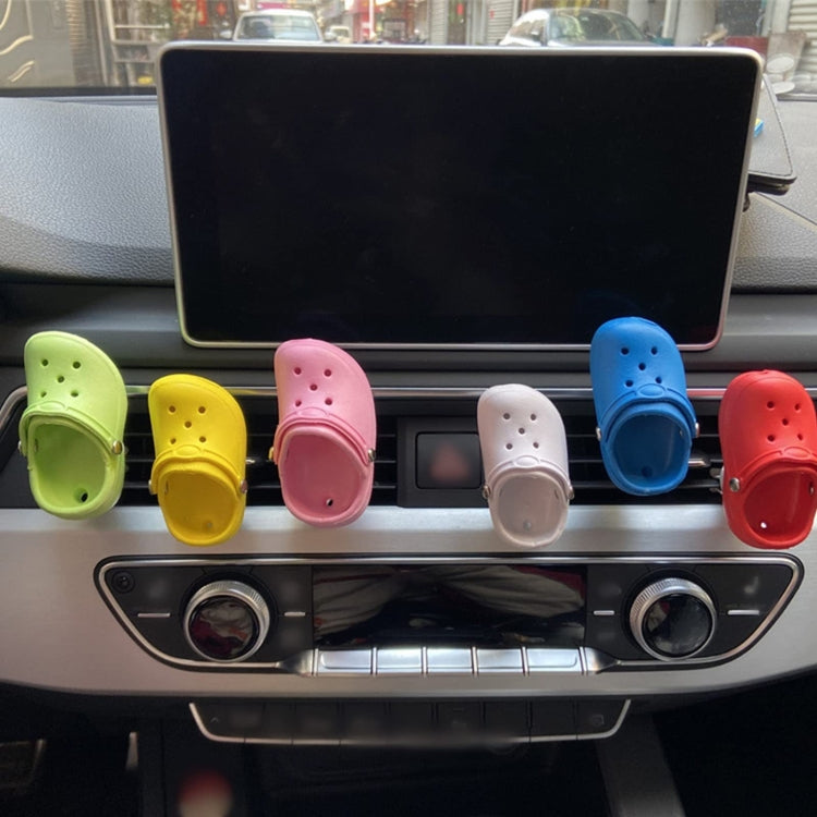 Cute Shoes Shape Car Air Vent Decoration Ornament, Without Aromatherapy