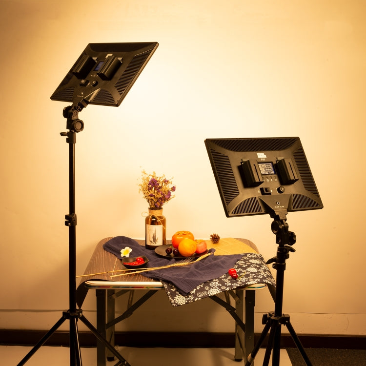 Pixel P50 Dual Color Temperature Flat Panel Fill Light 45W Soft Outdoor Shooting Fill Light For Straight Photography, Lamp+US Plug Adapter, Lamp+EU Plug Adapter, Lamp+UK Plug Adapter, Lamp+AU Plug Adapter