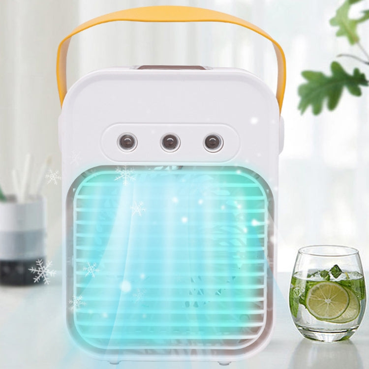 Mini Desktop Air Conditioner Fan Household Spray Humidification Air Cooler