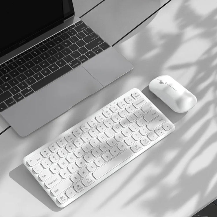 B087 2.4G Portable 78 Keys Dual Mode Wireless Bluetooth Keyboard And Mouse, Keyboard Pink, Keyboard Mouse Set White, Keyboard Mouse Set Green, Keyboard Mouse Set Pink
