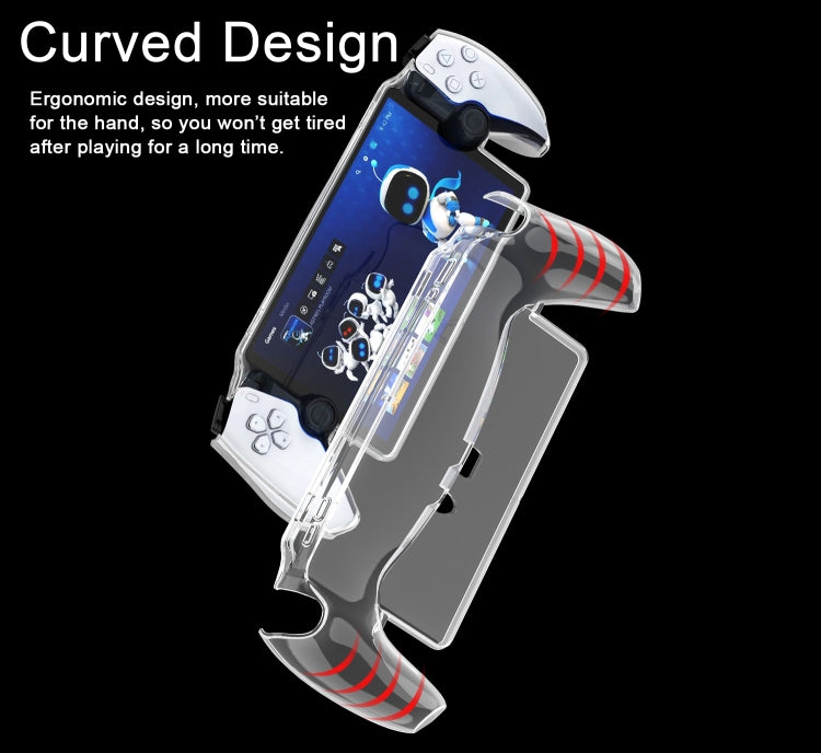 For Sony PlayStation Portal all-in-one TPU Transparent Protective Case Cover, TPU Transparent