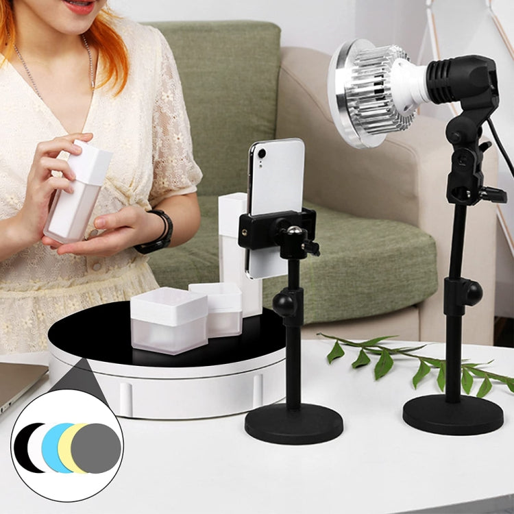 Rotating Booth PVC Background Board Live Product Display Accessories, Random Color Delivery, 15cm, 22cm, 30cm