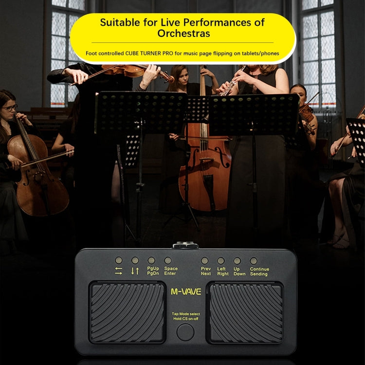 M-VAVE CUBE TURNER PRO Electric Guitar Effect Loop Bluetooth Spectrometer Controller, CUBE TURNER PRO
