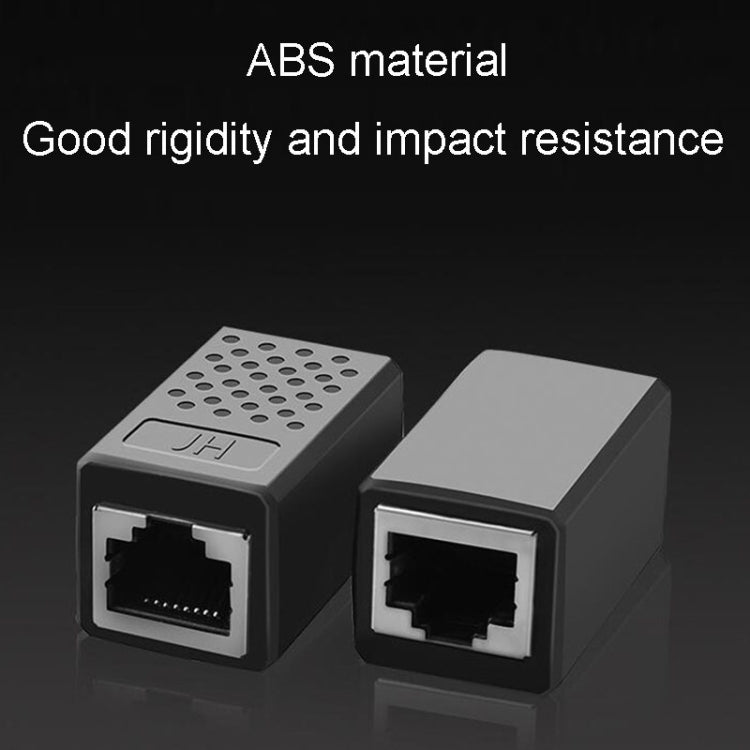 JINGHUA S61 Dual Pass-Through Header Network Cable Butt Connector Extender