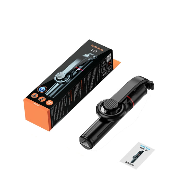 L20 Magnetic Bluetooth Selfie Stick Phone Holder Desktop Tripod, L20, L20S