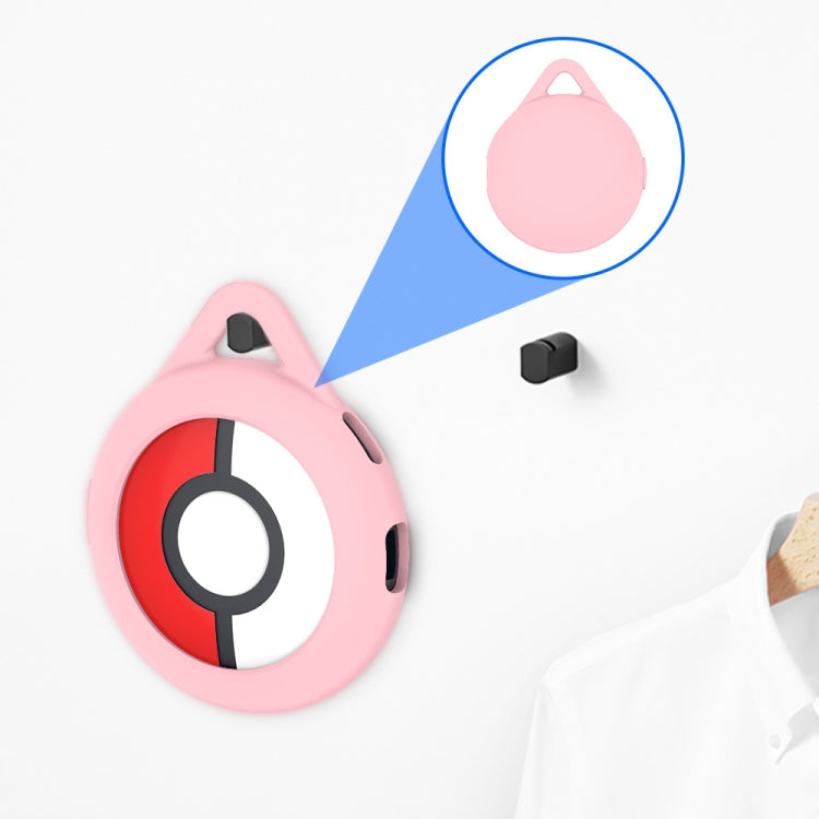 For Pokemon Go Plus+ Sleep Monitor Poke Ball Anti-fall Silicone Protective Case, For Pokemon Go Plus+(Black), For Pokemon Go Plus+(Pink), For Pokemon Go Plus+(Luminous Blue)