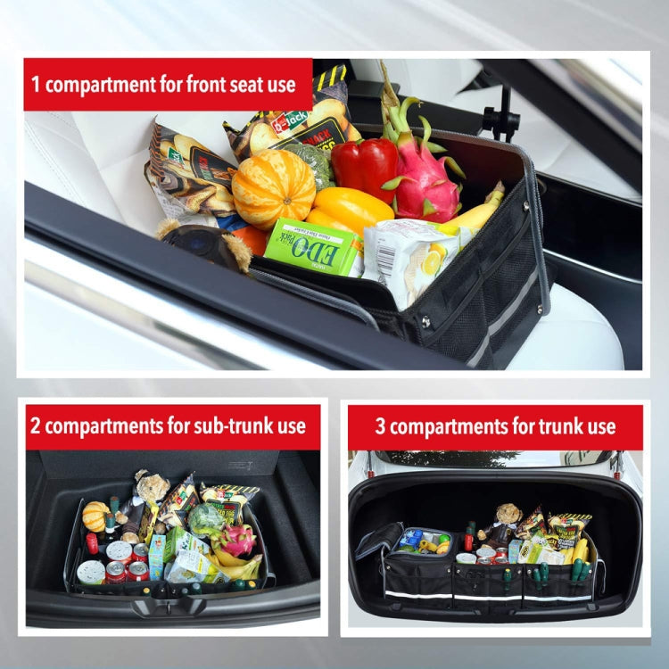 Oxford Cloth Car Multifunctional Foldable Glove Storage Box, 90x35x30cm