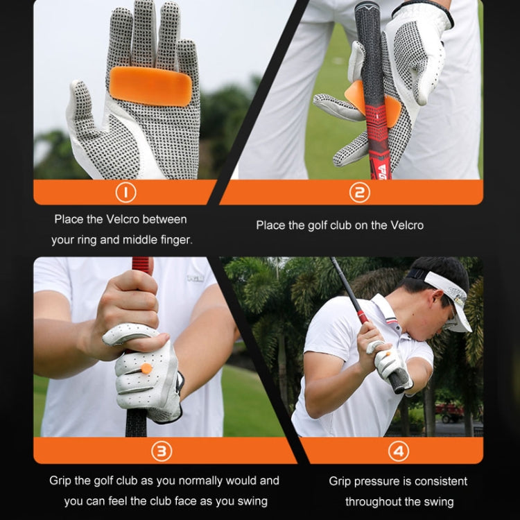 Golf Silicone Magic Stickers Enhance Ball Control Eliminate Tight Grip Corrective Grip Exerciser, PGM JZQ033