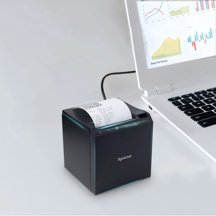 Xprinter XP-R330H 80mm Thermal Receipt Printer Sports Lottery Ticket Cashier Printer, US Plug, EU Plug, UK Plug