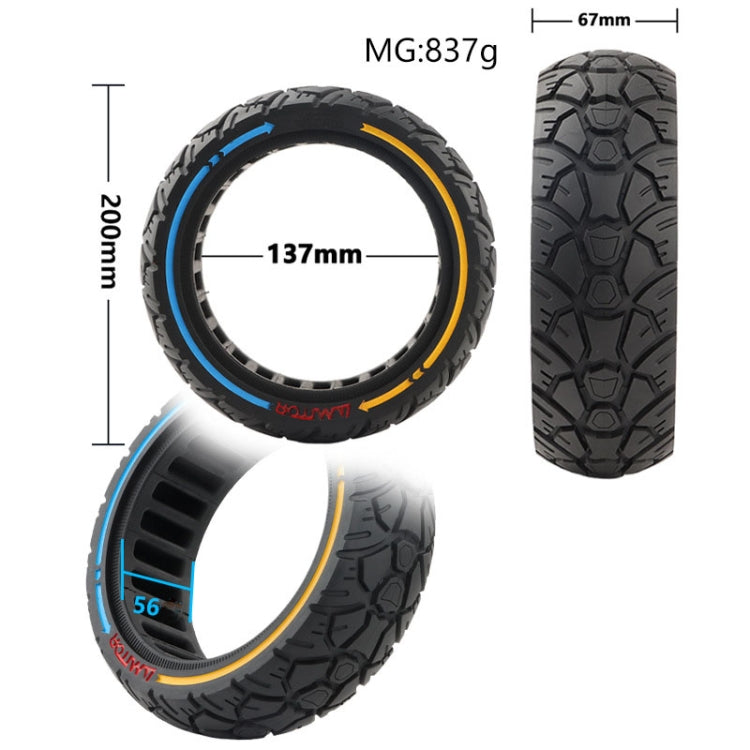 AIMITE 8.5 x 2.5-3.0 / 56 Card Slot 8.5 inch Electric Scooter Universal Off-Road Tire, 8.5 x 2.5-3.0 56 Card (Two Colors)