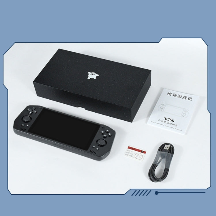 POWKIDDY X28 Android 11 Handheld Retro Game Console 5.5 Inch Touch IPS Screen Game Machine 4+64G