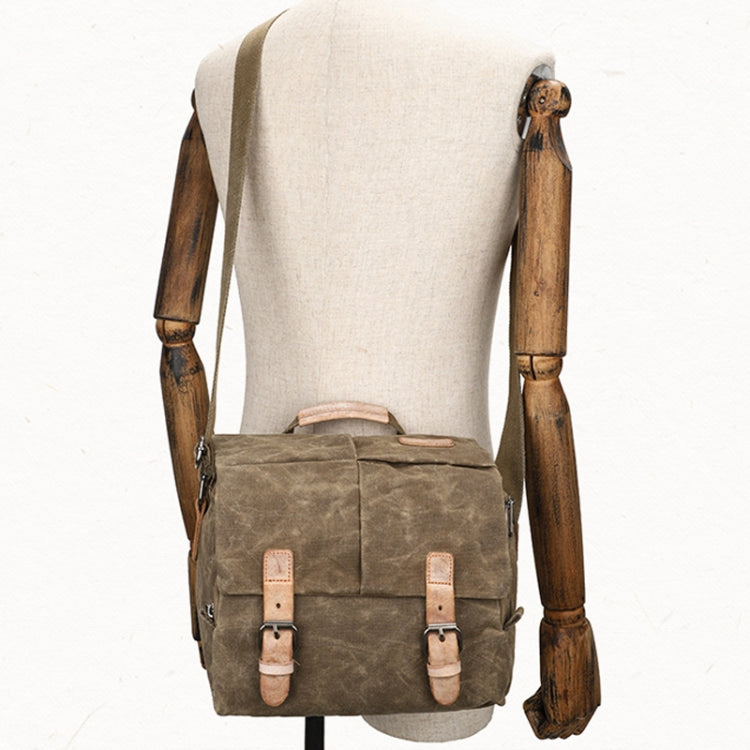 Camera Shoulder Messenger Bag Batik Canvas Waterproof Photography SLR Camera Bag