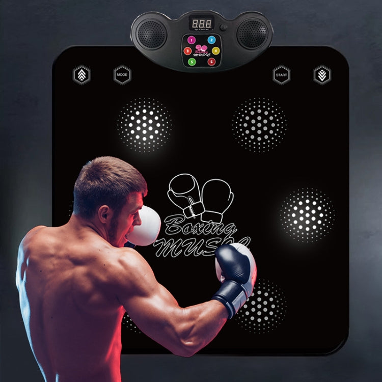 2 In 1 Bluetooth Music Boxing Dance Mat 6 Modes With Guidance Light For Adult and Children 60 x 70 x 6cm, 60 x 70 x 6cm