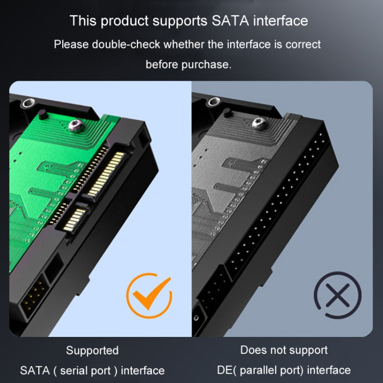 JINGHUA USB3.0 To SATA HDD Adapter Cable For 2.5/3.5 Inch External HDD SSD Hard Drive