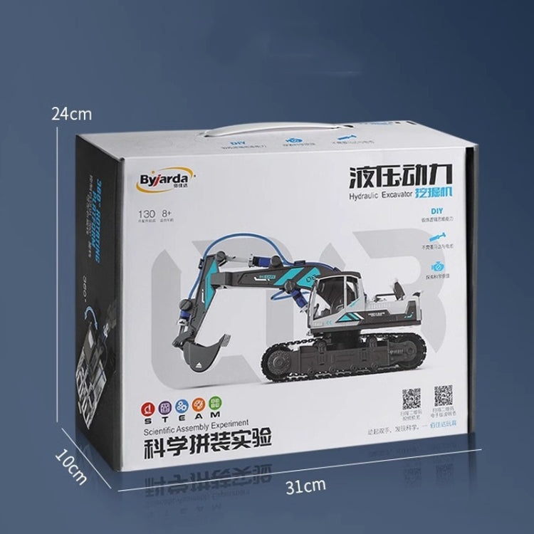 Children Science Education Building Block Toys Hydraulic Mechanical Engineering Vehicle, Excavator, Crane Machine, Wood Loader, Grapple, Fire Truck, Bulldozer