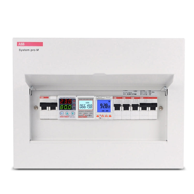 SINOTIMER TM928SBKL 85-265V 30A 1 Second to 168 Hours Programmable Electronic Time Switch, 30A