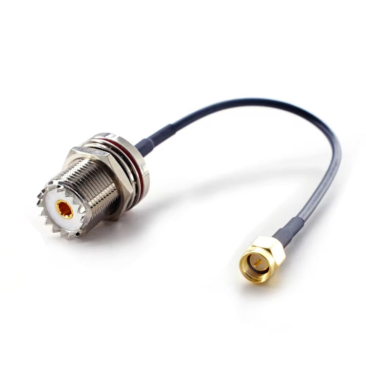 SMA Male To SO239 UHF Female Coaxial RF Cable RG174 Coaxial Connector, 10cm, 15cm, 20cm, 30cm, 50cm
