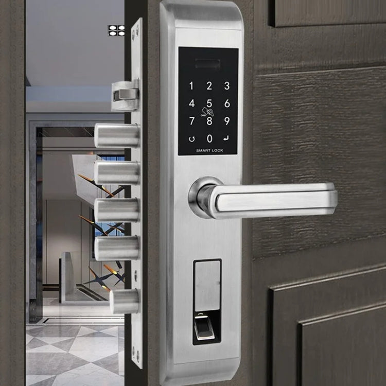 6068 Steel Security Door Lock Body For Mechanical Lock And Fingerprint Lock, 388 x 30mm, 388 x 40mm