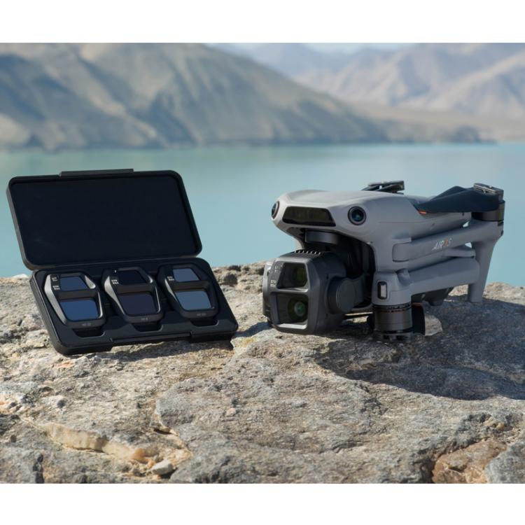 Original ND Filter Set For DJI Air 3S (ND8/32/128), ND Filter Set