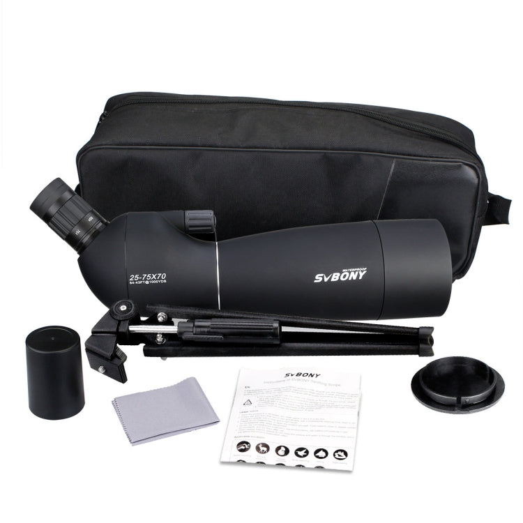 SVBONY SV28 25-75x70 IP65 Waterproof Bird Scope, 21mm Eyepiece