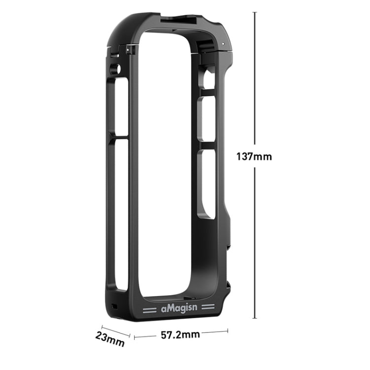 For Insta360 X4 aMagisn Quick-release Plastic Rabbit Cage Expansion Frame, Quick-release Plastic Frame