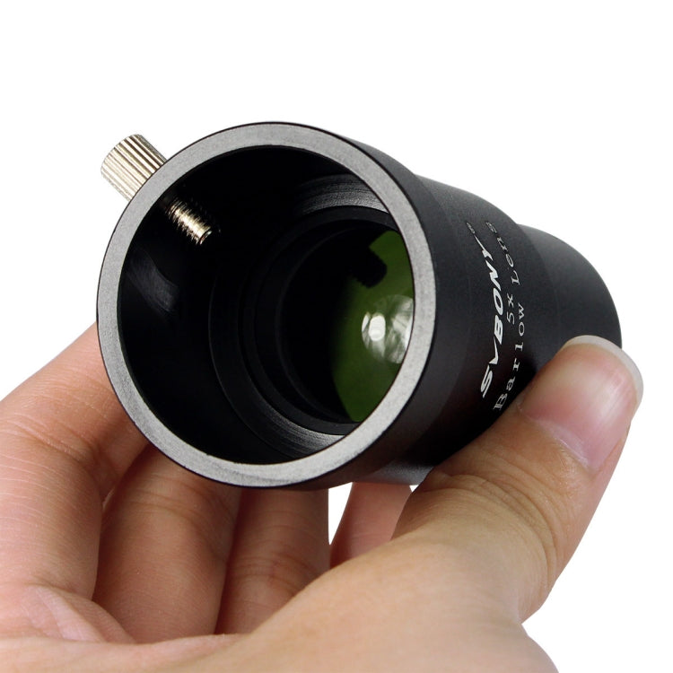 SVBONY F9102A 1.25 Inch 5x Multiplier Astronomical Telescope Accessories, F9102A