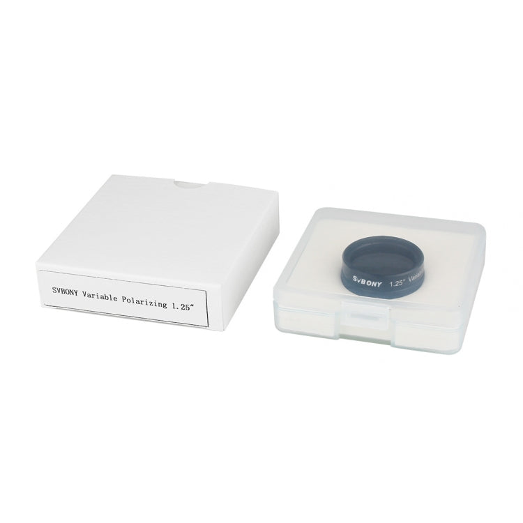SVBONY F9147A 1.25 inch Adjustable Polarizer CPL Filter, F9147A