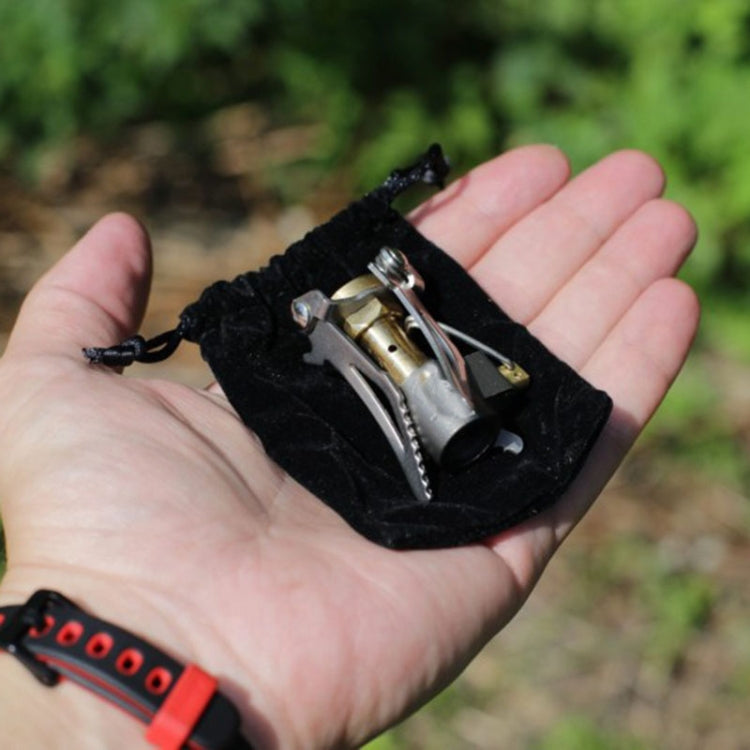 Mini Outdoor Camping Stove Folding Oven Survival Gear Portable Picnic Cooking Gas Stove