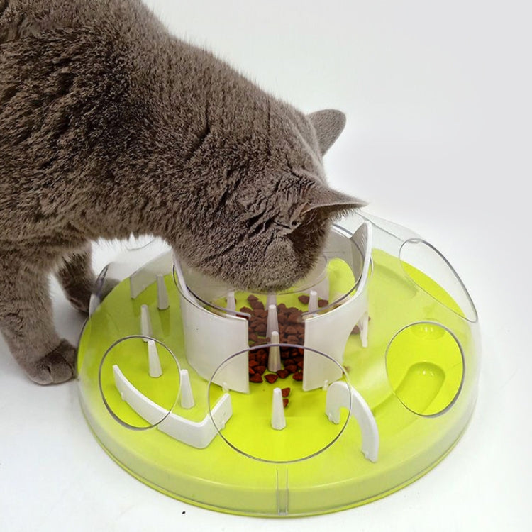 Cats Maze Food Throwing Interactive Toy Pet Energy Depletion Anti-Choking Eating Utensils