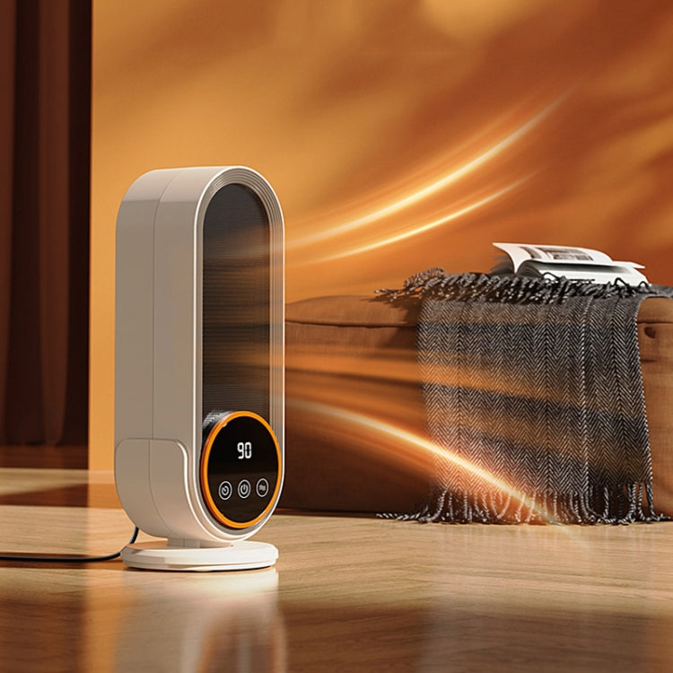 E68S 1200W PTC Ceramic Heating Desktop Smart Electric Heater, EU Plug, US Plug, UK Plug