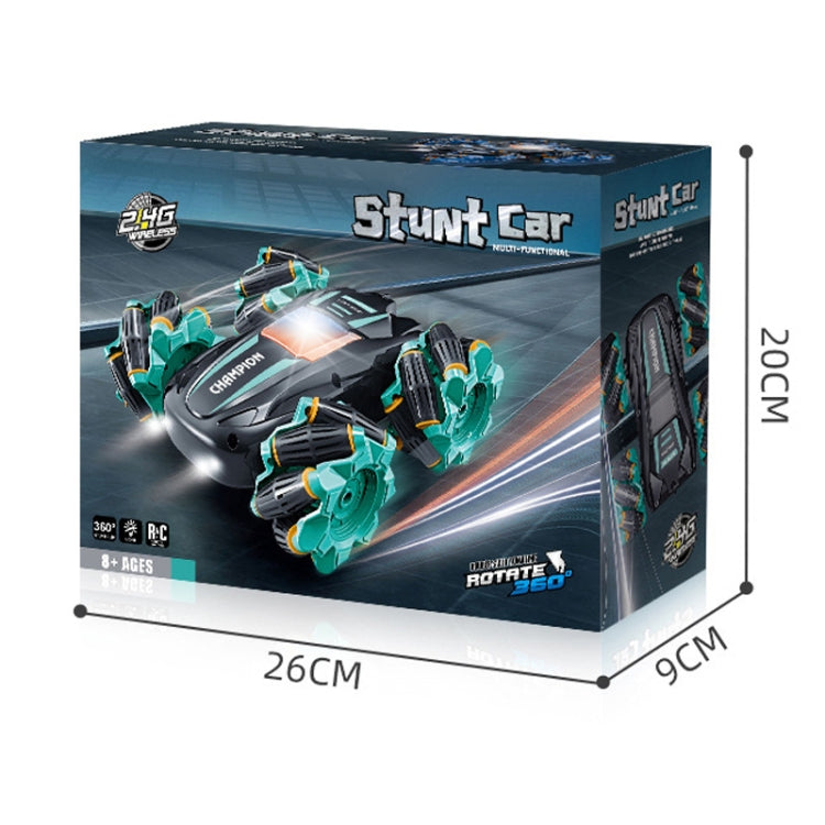2.4G Stunt RC Car Drift Car Double-sided Racing Tumble Buggy Toy, Single RC Green, Single RC Blue, Dual RC Green, Dual RC Blue, Single RC Green Light Wheel, Single RC Blue Light Wheel, Dual RC Green Light Wheel, Dual RC Blue Light Wheel