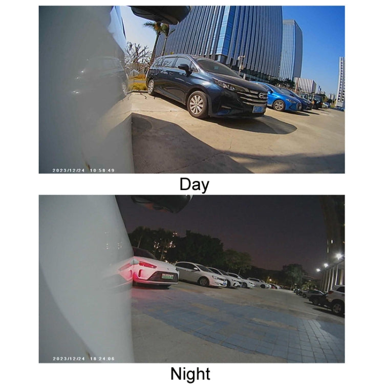 Punch-Free Car Imaging Side View Blind Spot Car Universal Night Vision Camera, AHD1080P Black, AHD1080P Silver, AHD1080P White, CVBS Black, CVBS Silver, CVBS White